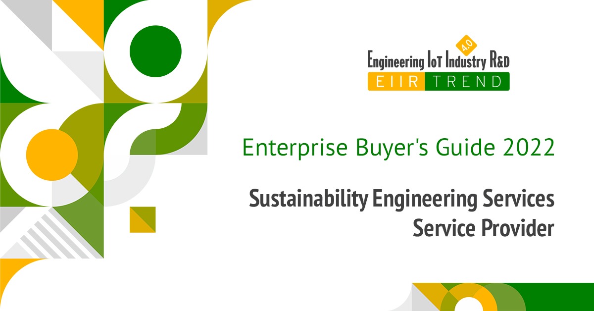 Enterprise Buyers Guide 2022 Sustainability Engineering Service Provider