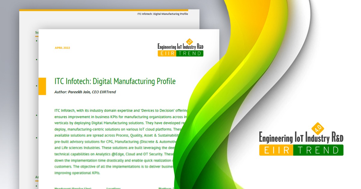 ITC Infotech: Digital Manufacturing Profile