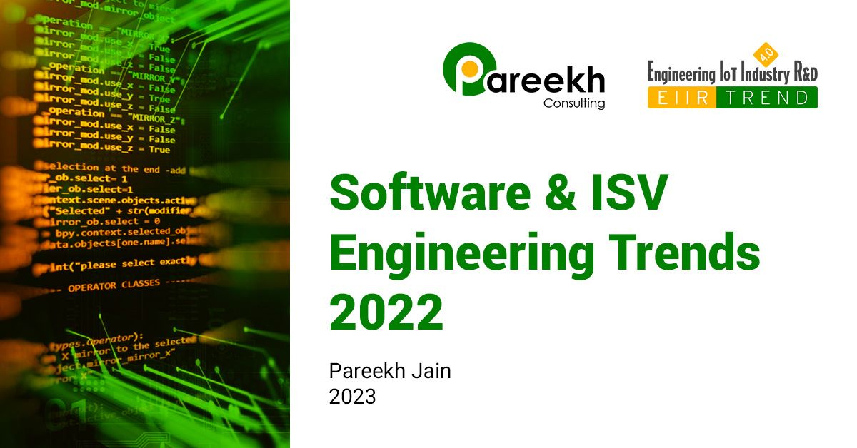 Software ISV Engineering Trends 2022